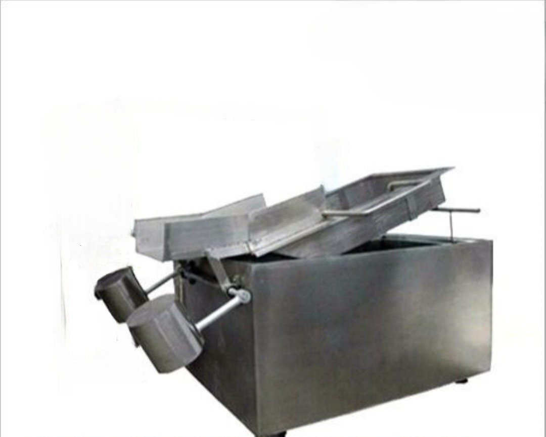 Gas/wood fire boat type fryer